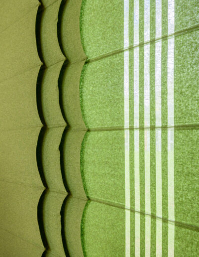 Acoustic Totem Sliding Panel in Scottish Lambswool